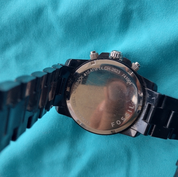 Fossil Analogue Black Dial Men's Watch - CH2623 - Picture 6 of 10